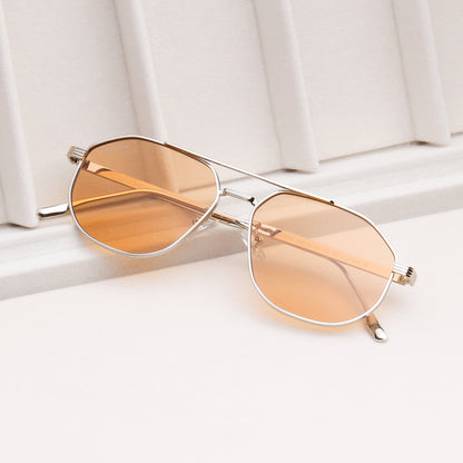 STRIKER | AVIATOR FULL RIM METAL SUNGLASSES (IN 7 COLOURS)