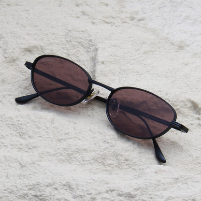 BLUNT | OVAL FULL RIM METAL SUNGLASSES (IN 4 COLOURS)