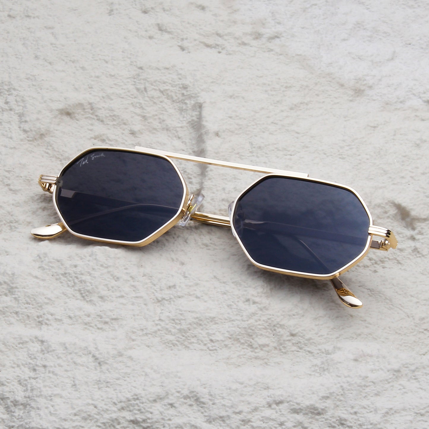 COSMOS | OCTAGON FULL RIM METAL SUNGLASSES (IN 4 COLOURS)