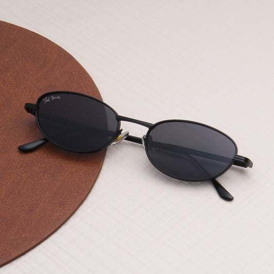 BLUNT | OVAL FULL RIM METAL SUNGLASSES (IN 4 COLOURS)