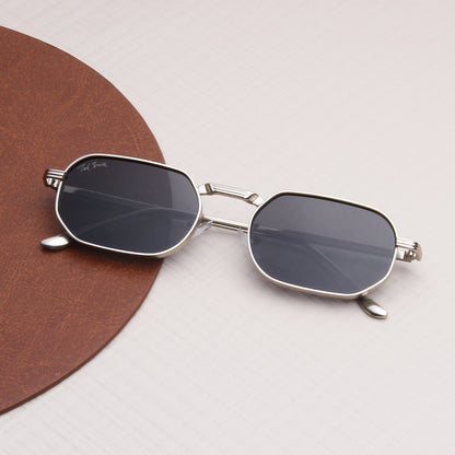 WALKER 2.0 | HEXAGON FULL RIM METAL SUNGLASSES (IN 6 COLOURS)