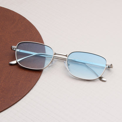 DAKOTA | RECTANGLE FULL RIM METAL SUNGLASSES (IN 4 COLOURS)