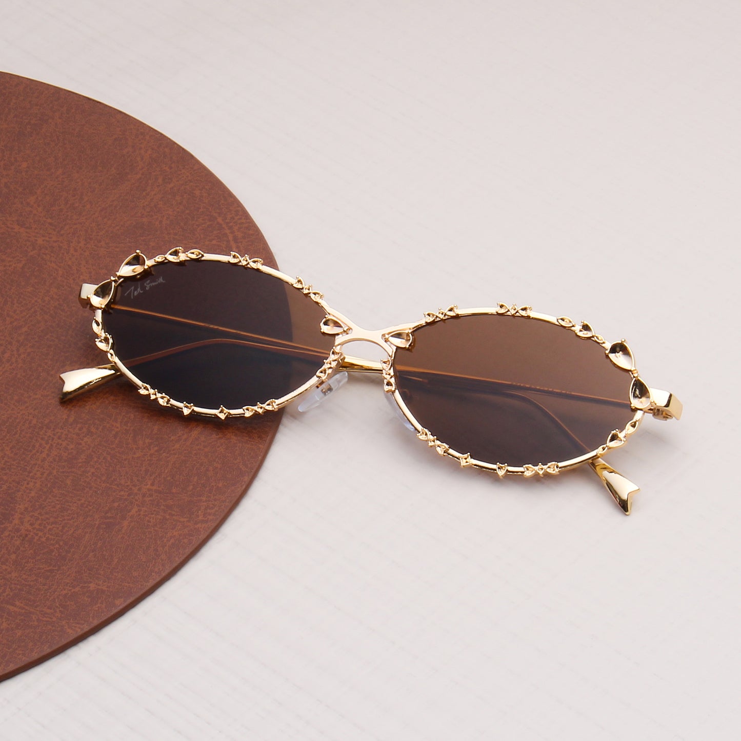 SYNTH | OVAL FULL RIM METAL SUNGLASSES (IN 4 COLOURS)