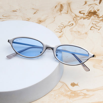 RYDER | OVAL FULL RIM METAL SUNGLASSES (IN 6 COLOURS)