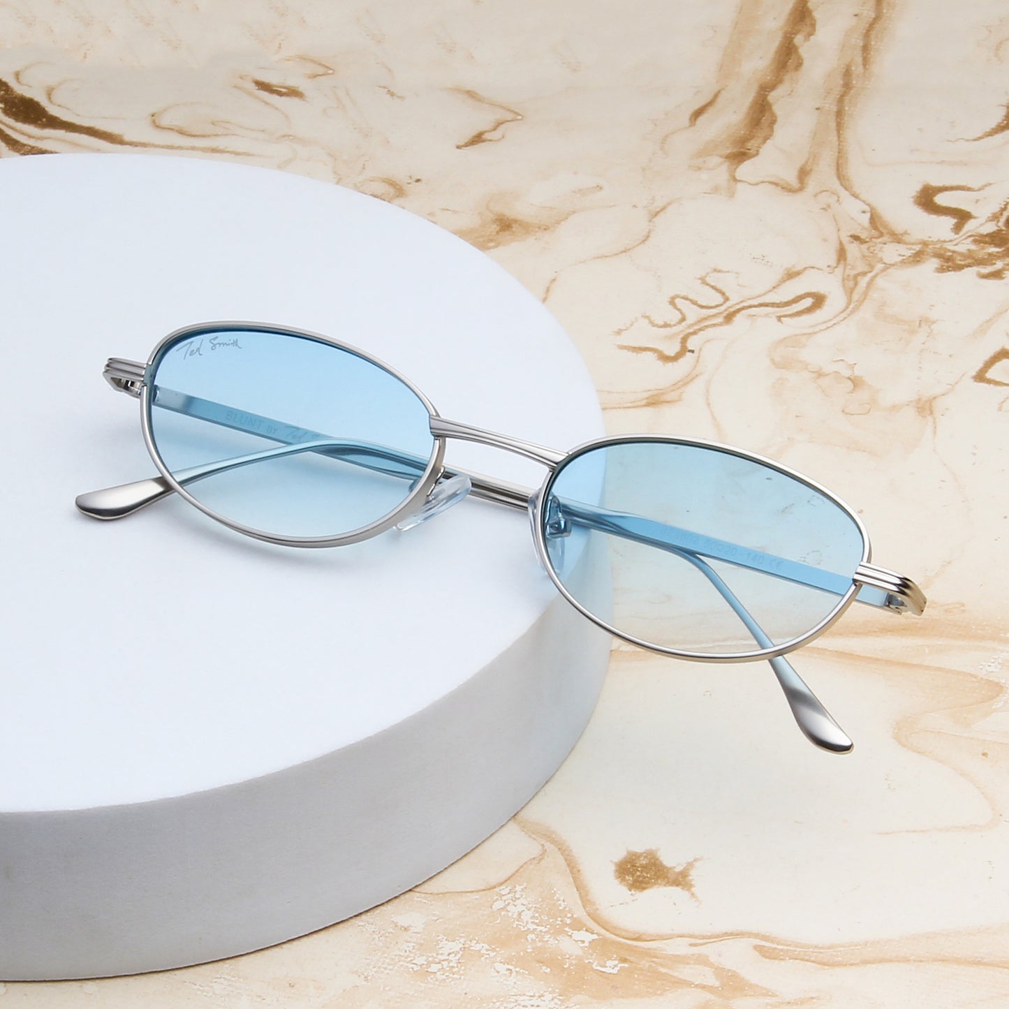 BLUNT | OVAL FULL RIM METAL SUNGLASSES (IN 4 COLOURS)