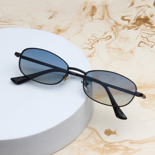 EYEZ 2.0 | OVAL FULL RIM METAL SUNGLASSES (IN 5 COLOURS)