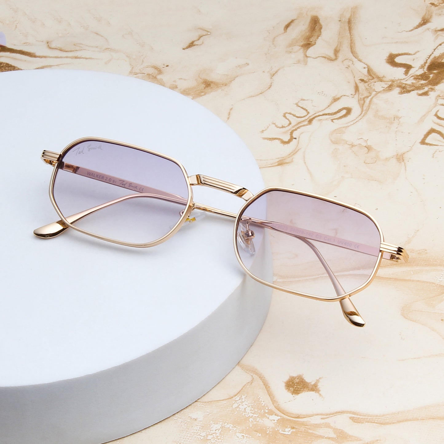 WALKER 2.0 | HEXAGON FULL RIM METAL SUNGLASSES (IN 6 COLOURS)