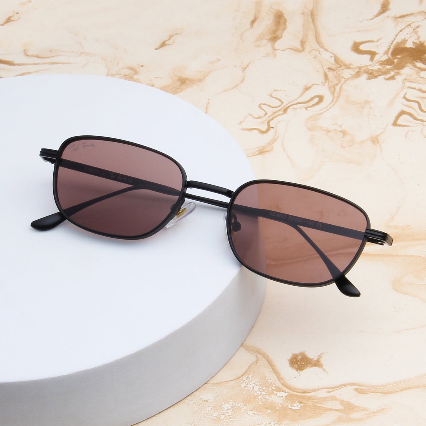 DAKOTA | RECTANGLE FULL RIM METAL SUNGLASSES (IN 4 COLOURS)