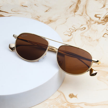 APOLLO | AVIATOR FULL RIM METAL SUNGLASSES (IN 6 COLOURS)