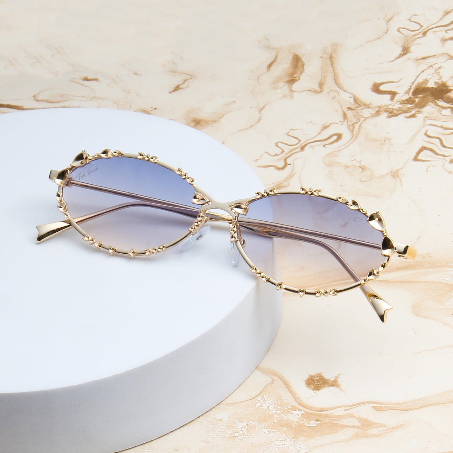 SYNTH | OVAL FULL RIM METAL SUNGLASSES (IN 4 COLOURS)