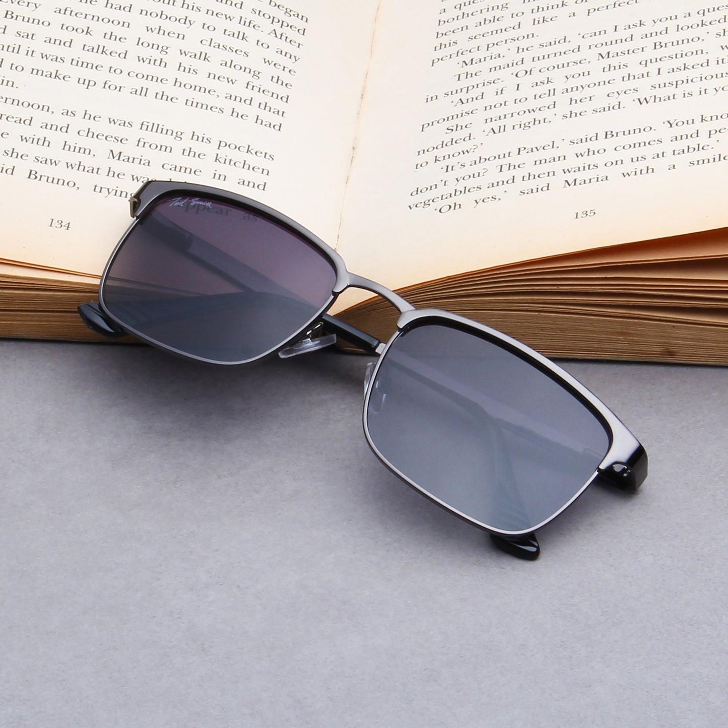 APEX | CLUBMASTER FULL RIM METAL SUNGLASSES (IN 2 COLOURS)