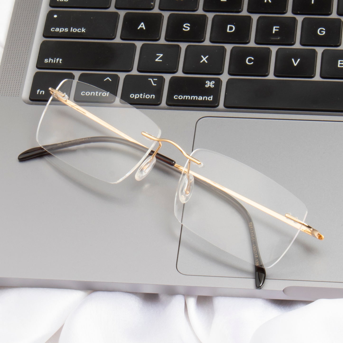 LITERAY 3 TITANIUM RECTANGLE COMPUTER GLASSES