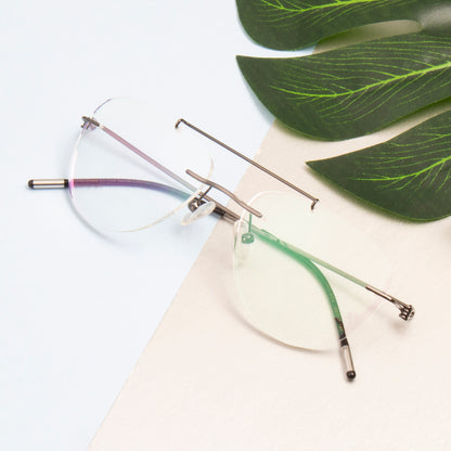 RAYZ TITANIUM AVIATOR COMPUTER GLASSES (IN 3 COLORS)