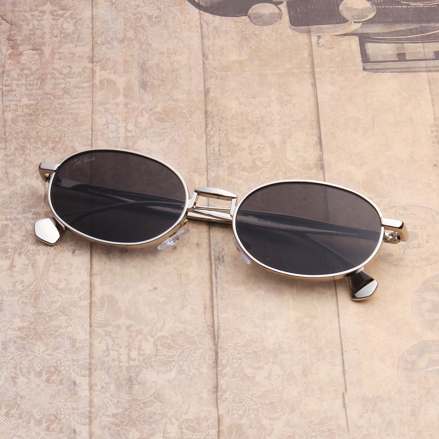 NOVA | OVAL FULL RIM METAL SUNGLASSES (IN 6 COLOURS)