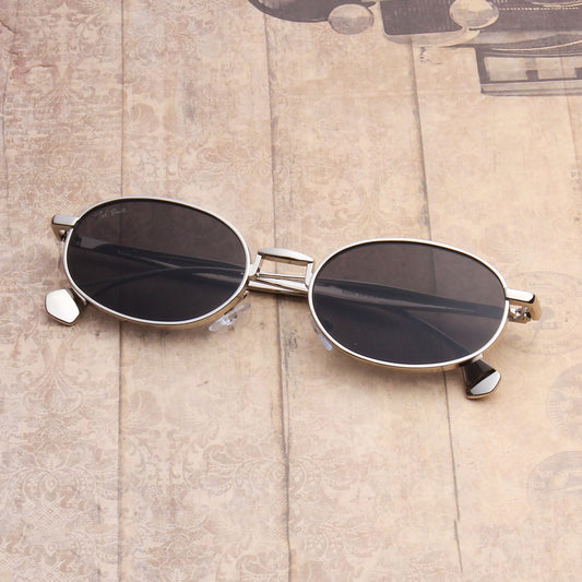 NOVA | OVAL FULL RIM METAL SUNGLASSES (IN 6 COLOURS)