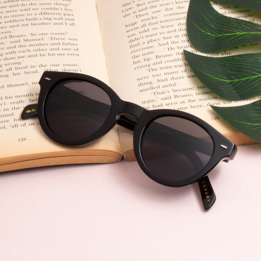 SUN-MONSKY 2.0 UNISEX ROUND ACETATE SUNGLASSES WITH POLARIZED LENS BY TED SMITH (IN 6 COLORS)