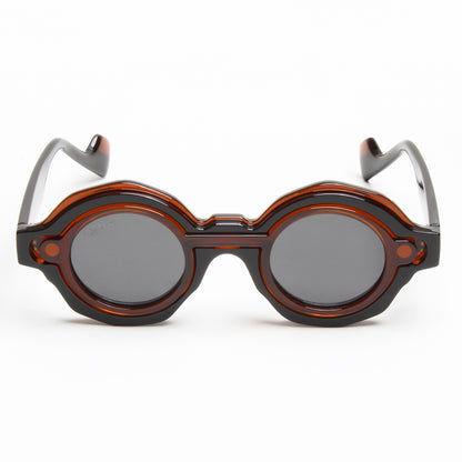 HYPNOTIZE | ROUND FULL RIM SUNGLASSES (IN 2 COLOURS)