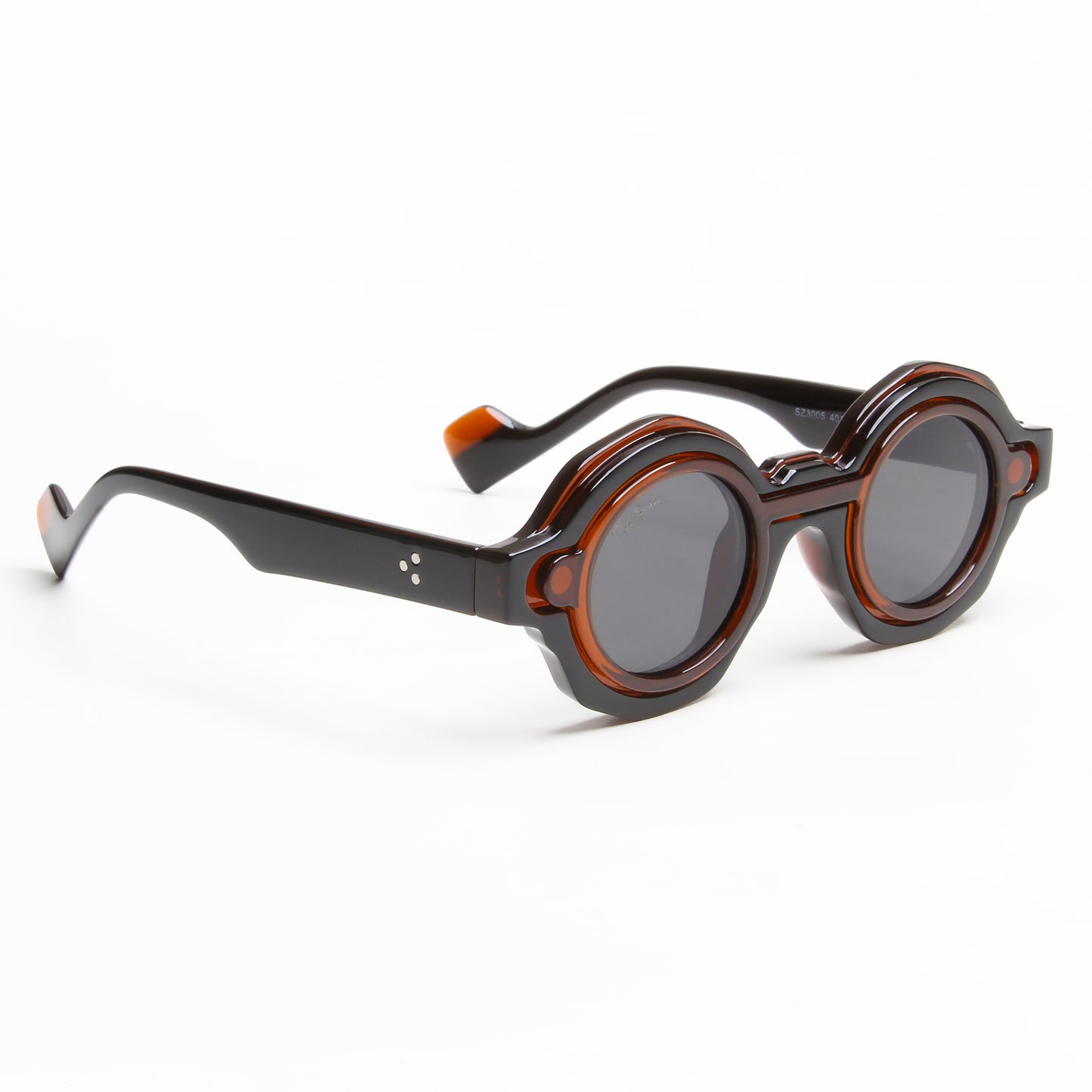HYPNOTIZE | ROUND FULL RIM SUNGLASSES (IN 2 COLOURS)