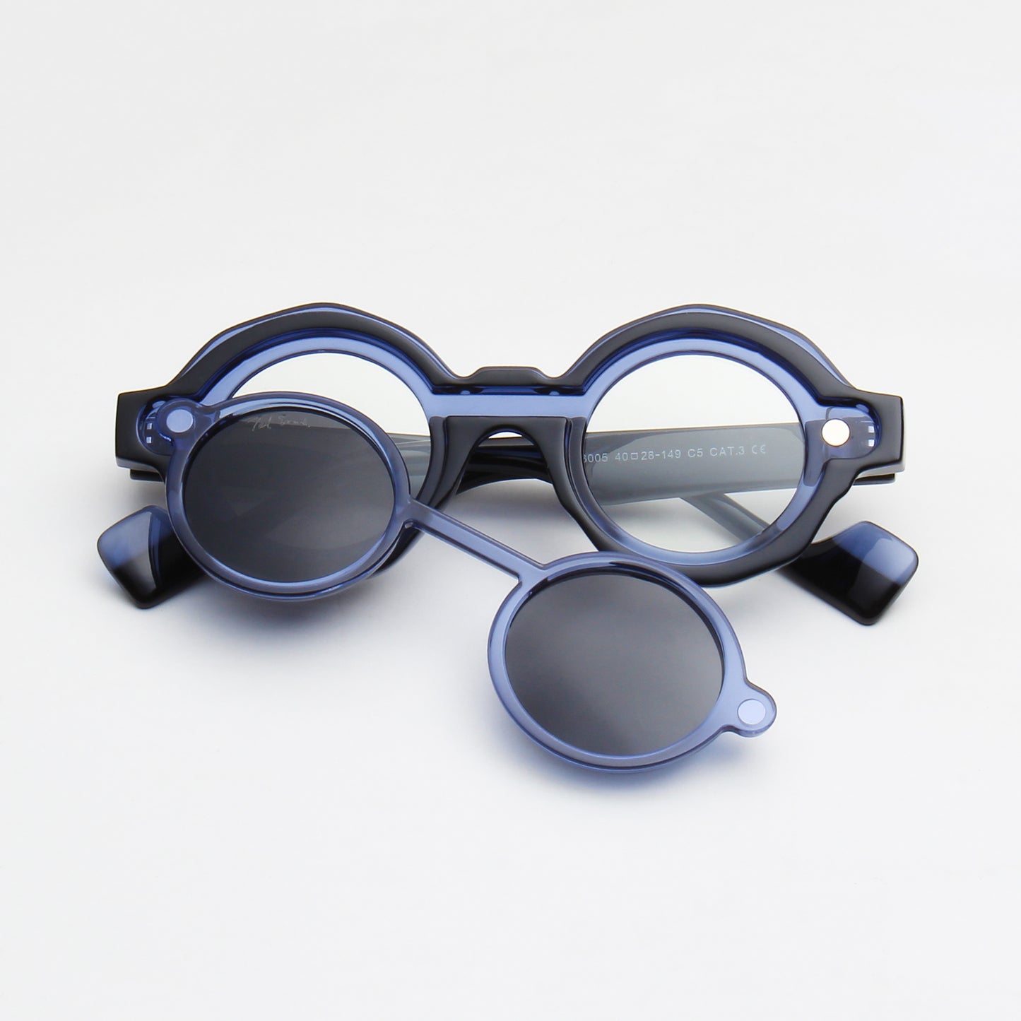 HYPNOTIZE | ROUND FULL RIM SUNGLASSES (IN 2 COLOURS)