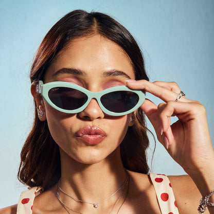 MONARCH | WOMENS OVAL SUNGLASSES (IN 3 COLOURS)