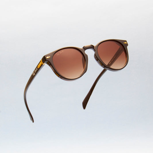 DENNIS BLACK ROUND SUNGLASSES | CLASSIC ROUND SUNGLASSES | AESTHETIC SUNGLASSES