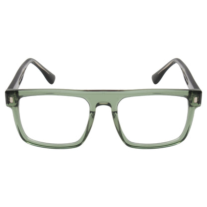 CLP-JADEN UNISEX SQUARE ACETATE CLIPON SUNGLASSES WITH POLARIZED LENS BY TED SMITH (IN 4 COLORS)