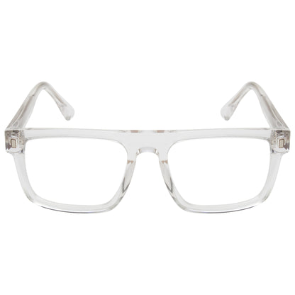 CLP-JADEN UNISEX SQUARE ACETATE CLIPON SUNGLASSES WITH POLARIZED LENS BY TED SMITH (IN 4 COLORS)