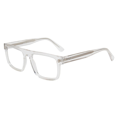 CLP-JADEN UNISEX SQUARE ACETATE CLIPON SUNGLASSES WITH POLARIZED LENS BY TED SMITH (IN 4 COLORS)