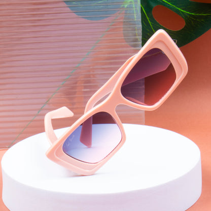 LISA PINK RECTANGLE SUNGLASSES | CAT EYE SUNGLASSES |