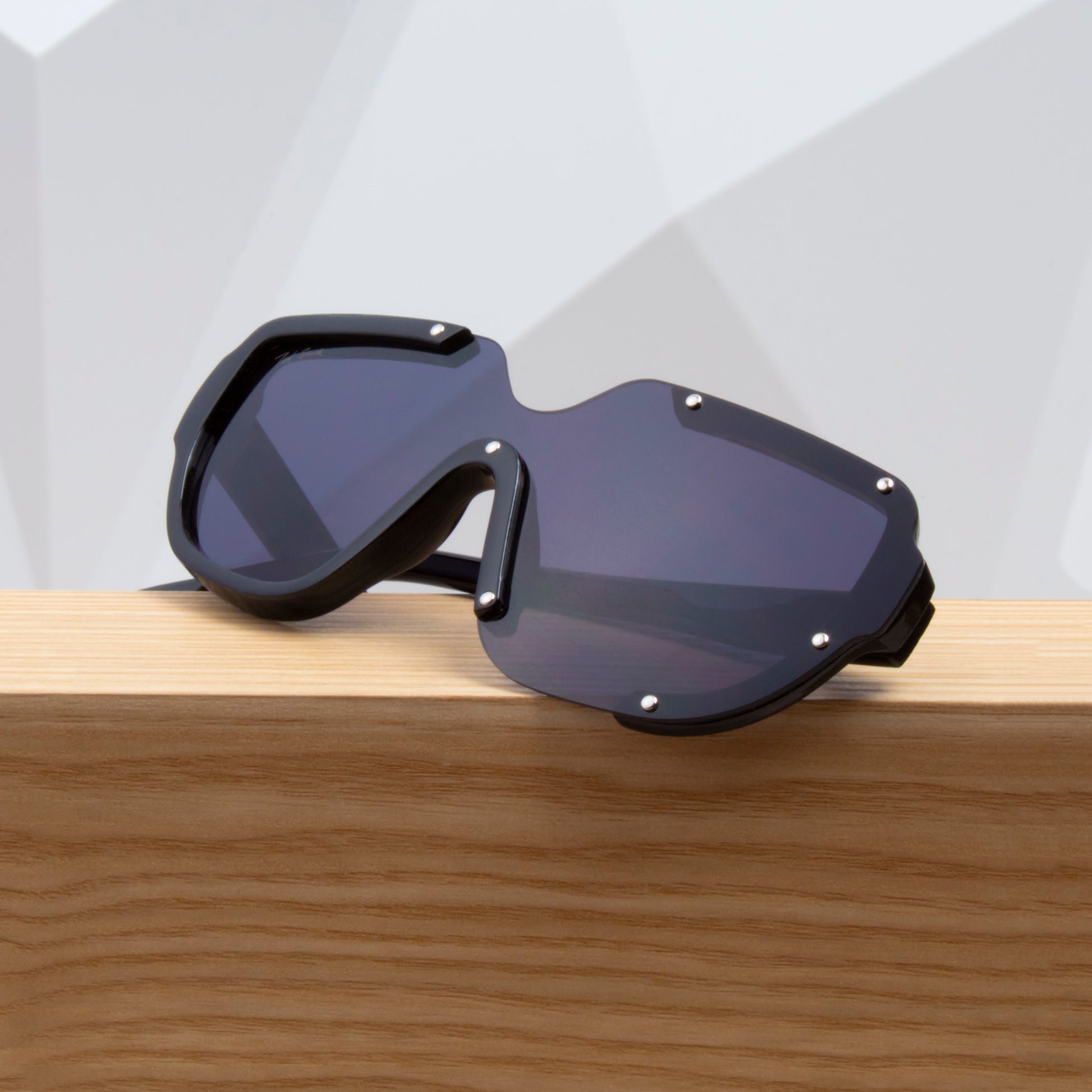 Nuface Black Shield Sunglasses