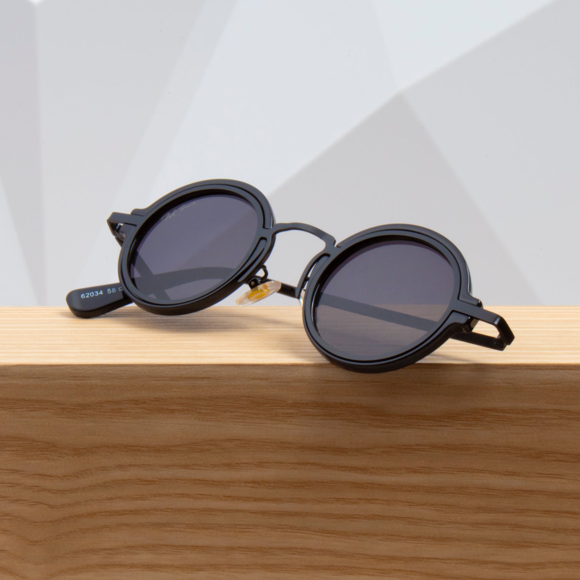 LENON BLACK ROUND SUNGLASSES | JOHN LENON GLASSES