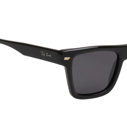 SUN-BOYD UNISEX SQUARE ACETATE SUNGLASSES WITH POLARIZED LENS BY TED SMITH (IN 6 COLORS)
