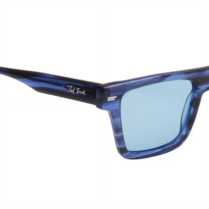 SUN-BOYD UNISEX SQUARE ACETATE SUNGLASSES WITH POLARIZED LENS BY TED SMITH (IN 6 COLORS)