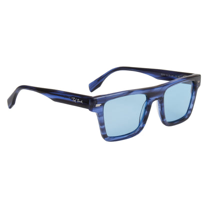 SUN-BOYD UNISEX SQUARE ACETATE SUNGLASSES WITH POLARIZED LENS BY TED SMITH (IN 6 COLORS)