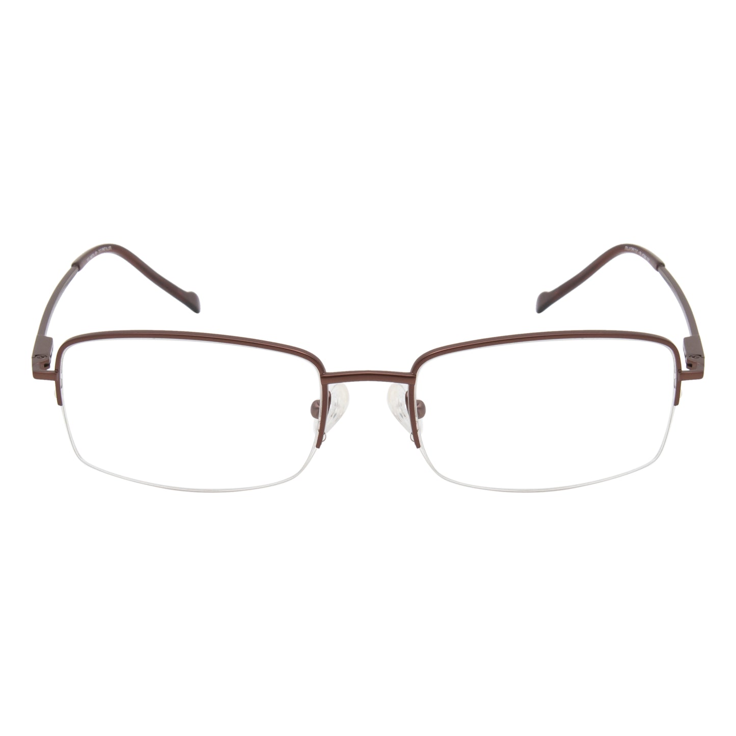 HALF JACKET 2 TITANIUM RECTANGLE COMPUTER GLASSES (IN 2 COLORS)