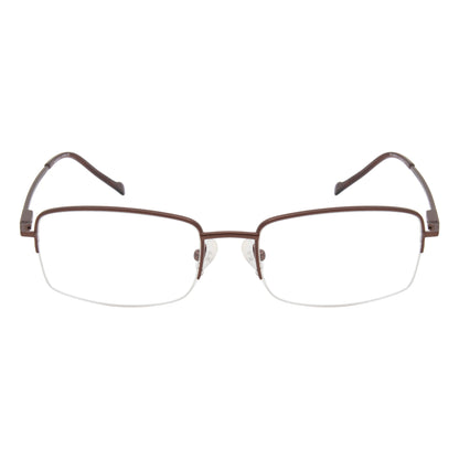 HALF JACKET 2 TITANIUM RECTANGLE COMPUTER GLASSES (IN 2 COLORS)