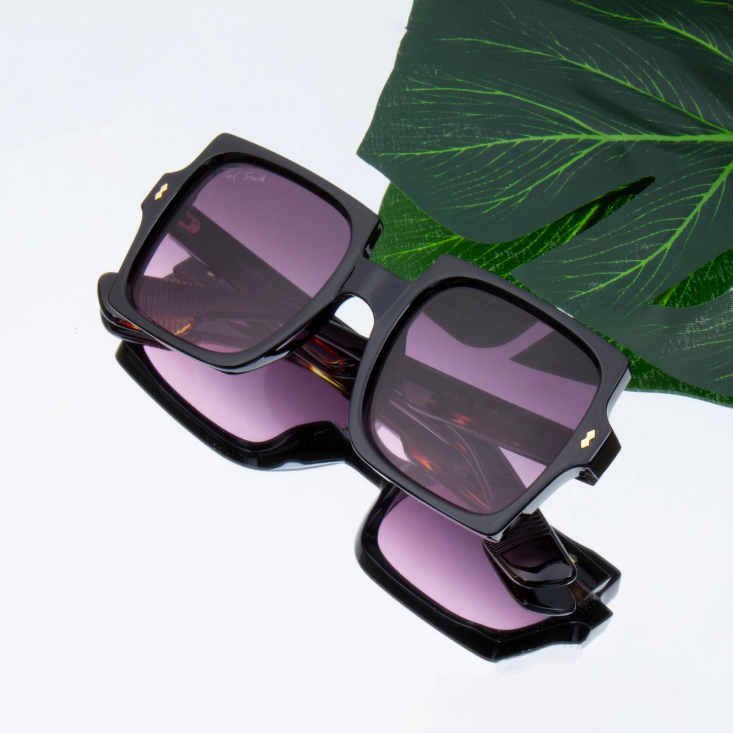 SQUARED BLACK BOXY SUNGLASSES | BLACK SQUARE SUNGLASSES