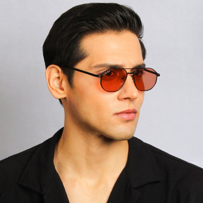 STRIKER | AVIATOR FULL RIM METAL SUNGLASSES (IN 7 COLOURS)