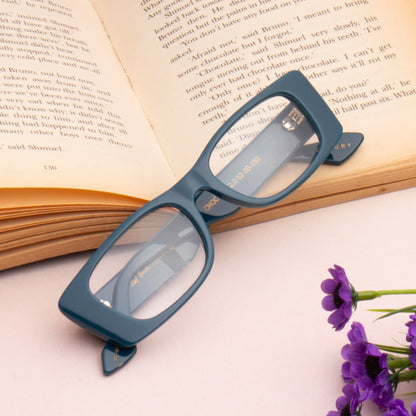CHOCOEYE 2.0 UNISEX RECTANGLE ACETATE COMPUTER GLASSES (IN 6 COLORS)