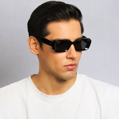 AKILA | RECTANGLE FULL RIM SUNGLASSES (IN 5 COLOURS)