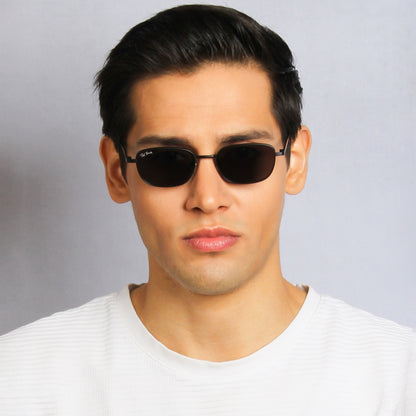 DAKOTA | RECTANGLE FULL RIM METAL SUNGLASSES (IN 4 COLOURS)