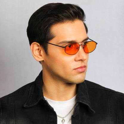 BEETLE | AVIATOR FULL RIM METAL SUNGLASSES (IN 4 COLOURS)