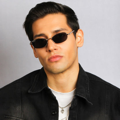 EYEZ 2.0 | OVAL FULL RIM METAL SUNGLASSES (IN 5 COLOURS)
