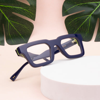 JOSEPH UNISEX SQUARE ACETATE COMPUTER GLASSES (IN 7 COLORS)