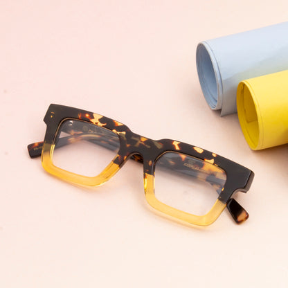 JOSEPH UNISEX SQUARE ACETATE COMPUTER GLASSES (IN 7 COLORS)