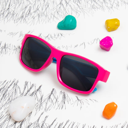 IZZY WAYFARER KIDS SUNGLASSES (IN 6 COLORS)