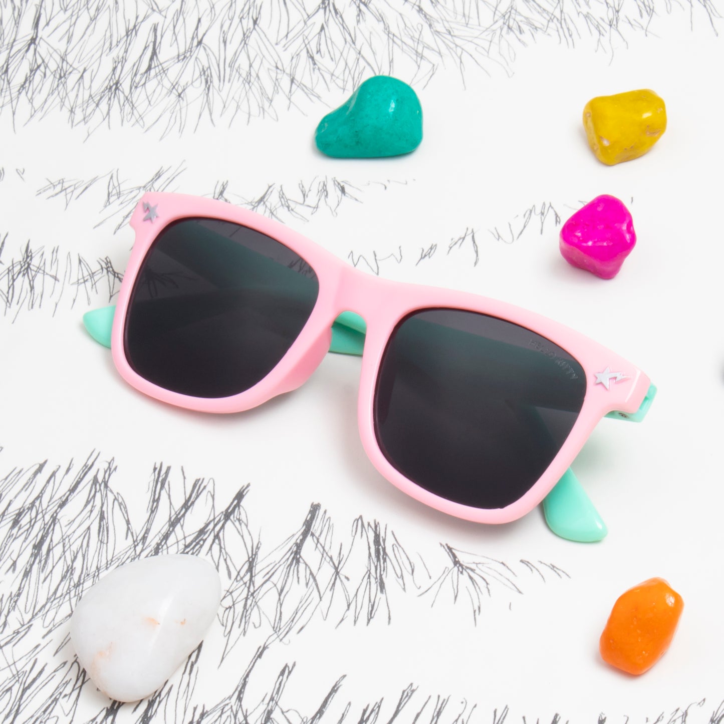 JOCELYN WAYFARER KIDS SUNGLASSES (IN 5 COLORS)