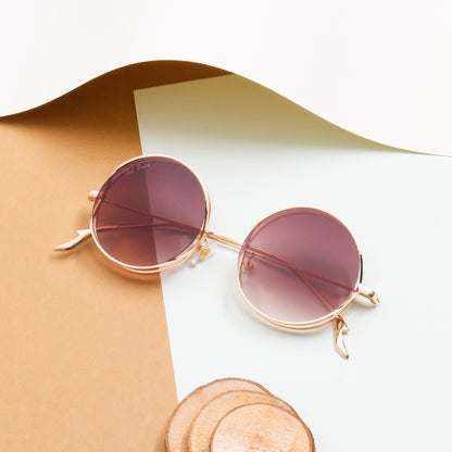 TWORND THIN GOLDEN ROUND SUNGLASSES | GANDHI SUNGLASSES