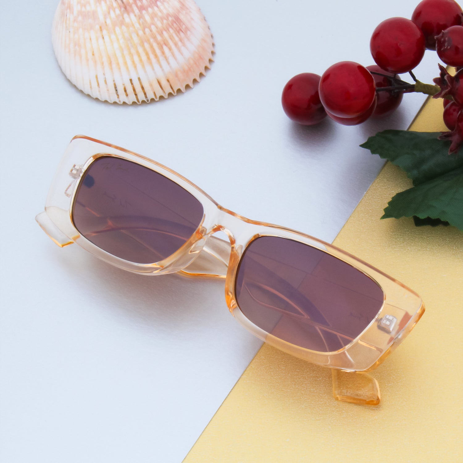 BUY TED SMITH RECTANGLE CHOCOEYE SUNGLASSES FOR WOMEN – Ted Smith